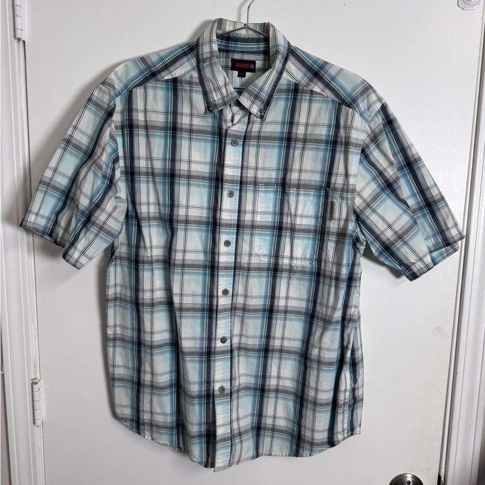 Wolverine, large, button-down T-shirt
